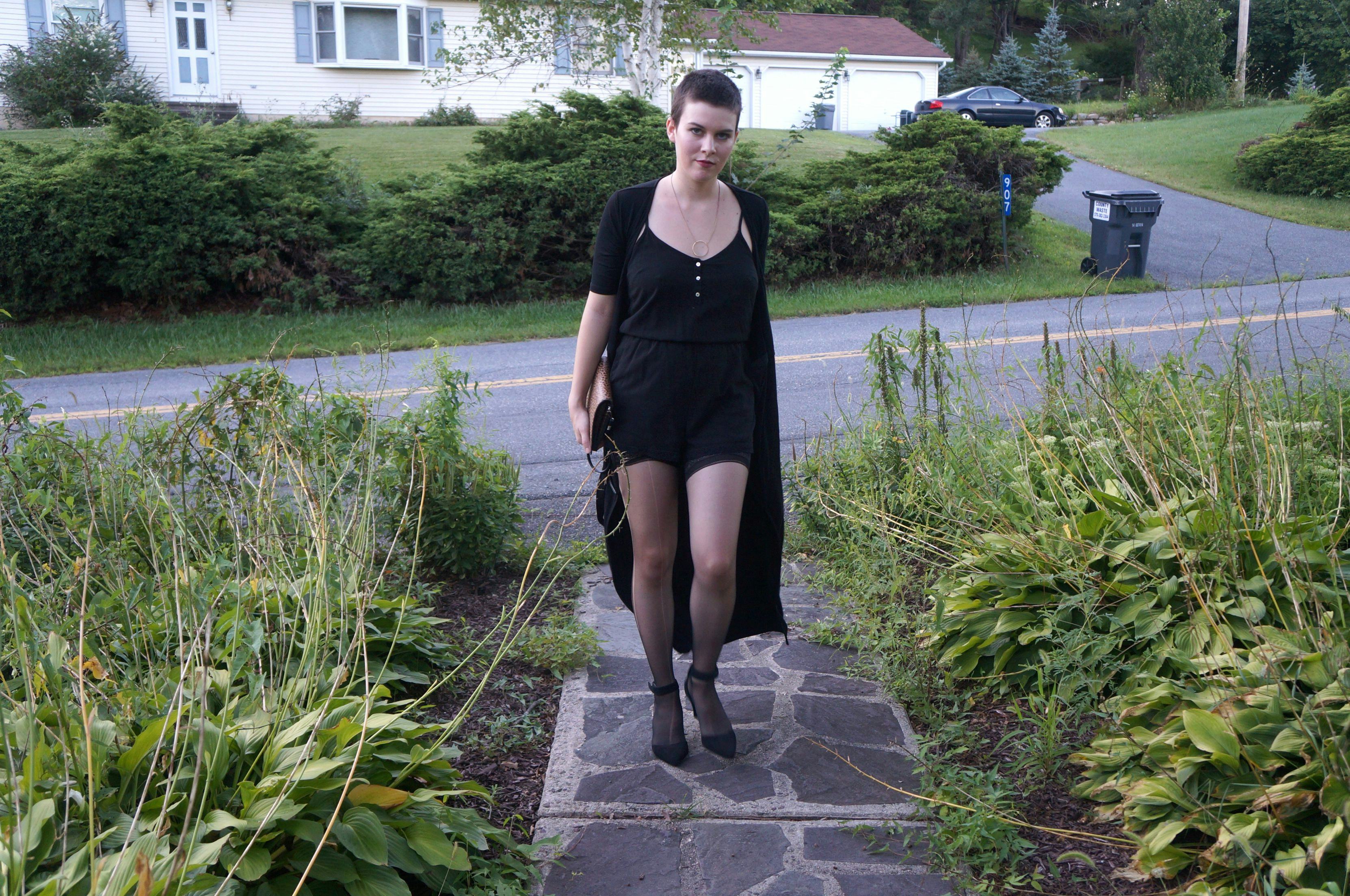 How To Wear A Romper In The Fall & Winter