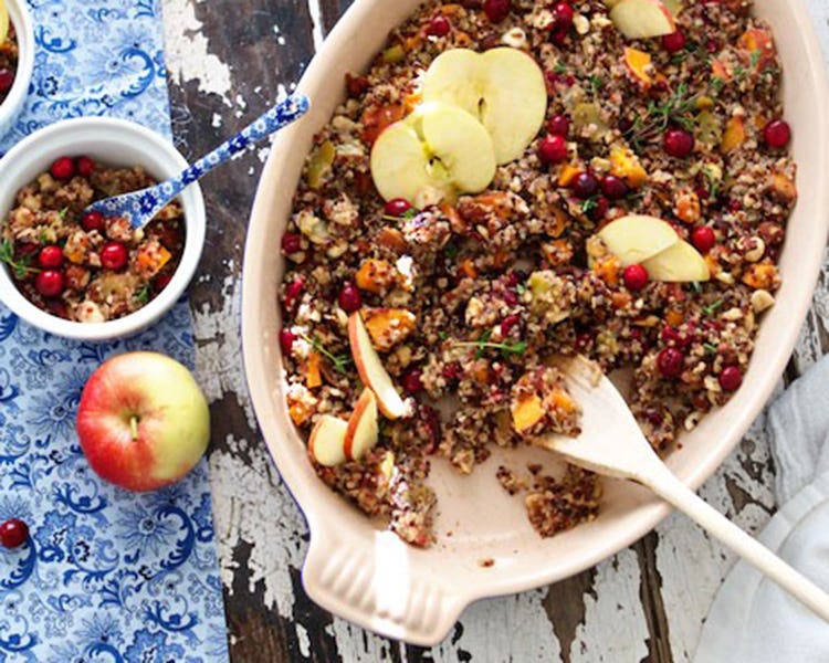 17 Vegetarian Stuffing Recipes For Thanksgiving That Everyone Will Love