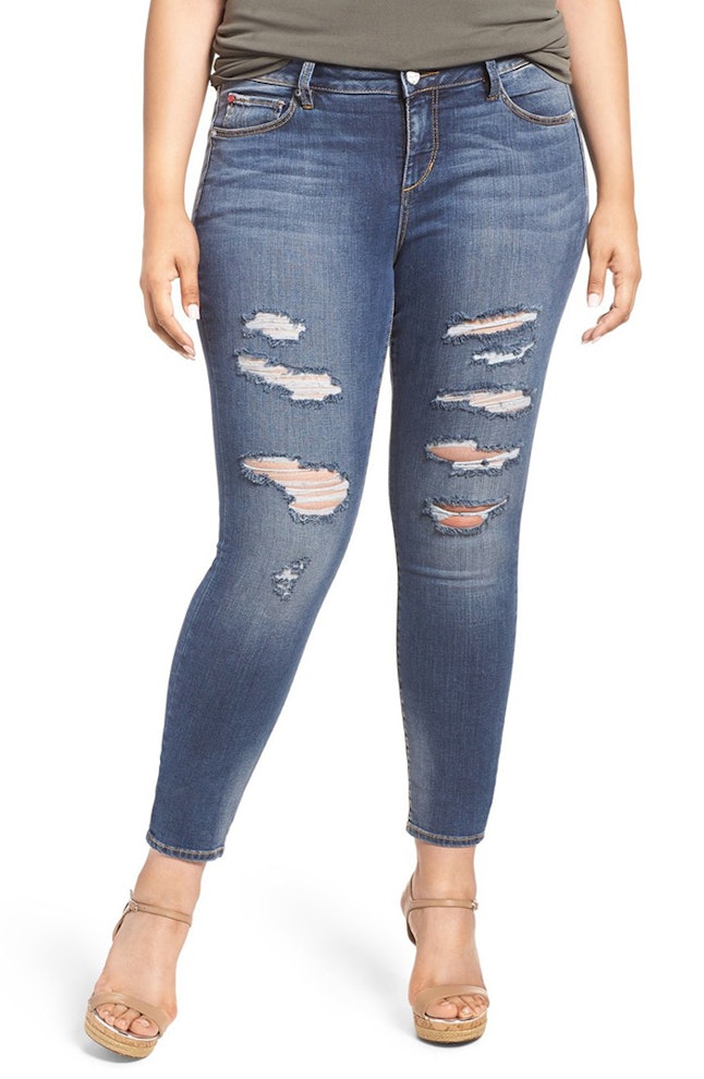 These Are the Only Brands I Trust for Rigid Jeans | Who What Wear who makes jeans without stretch dress jeans