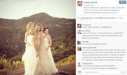Lauren Conrad's Wedding Is Soon - See the Bridesmaid Dresses She Designed  While You Wait