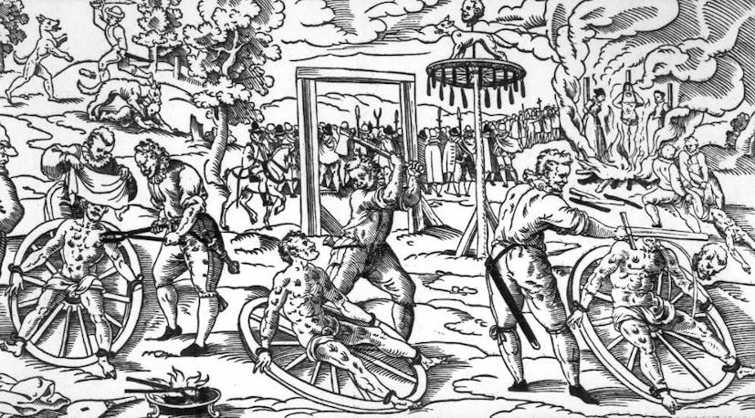 7 Incredibly Disturbing Execution Methods From The Middle Ages You