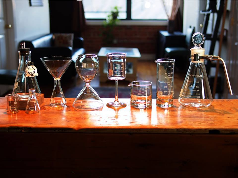 These Wine Glasses That Look Like Beakers Are Every Nerdy WineLover's