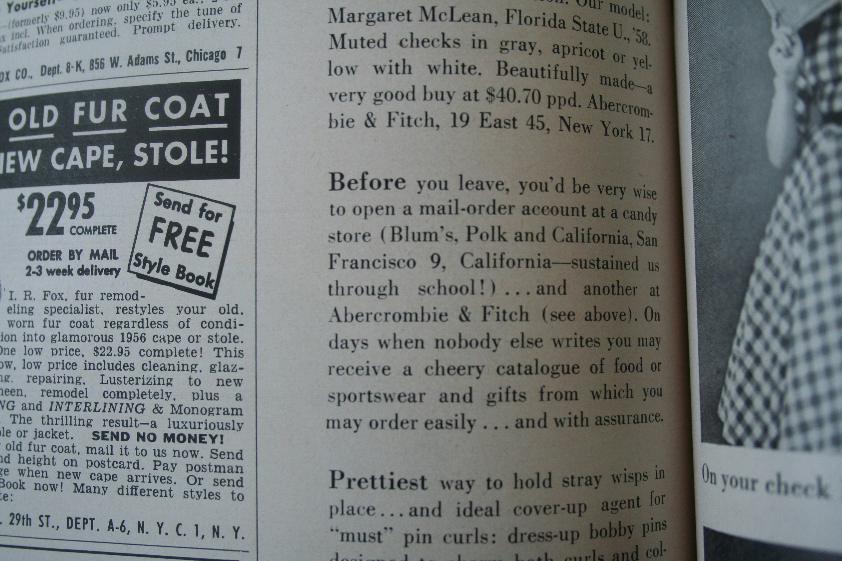 15 Life Lessons from my 1956 'Mademoiselle' Wear Monocles, Avoid