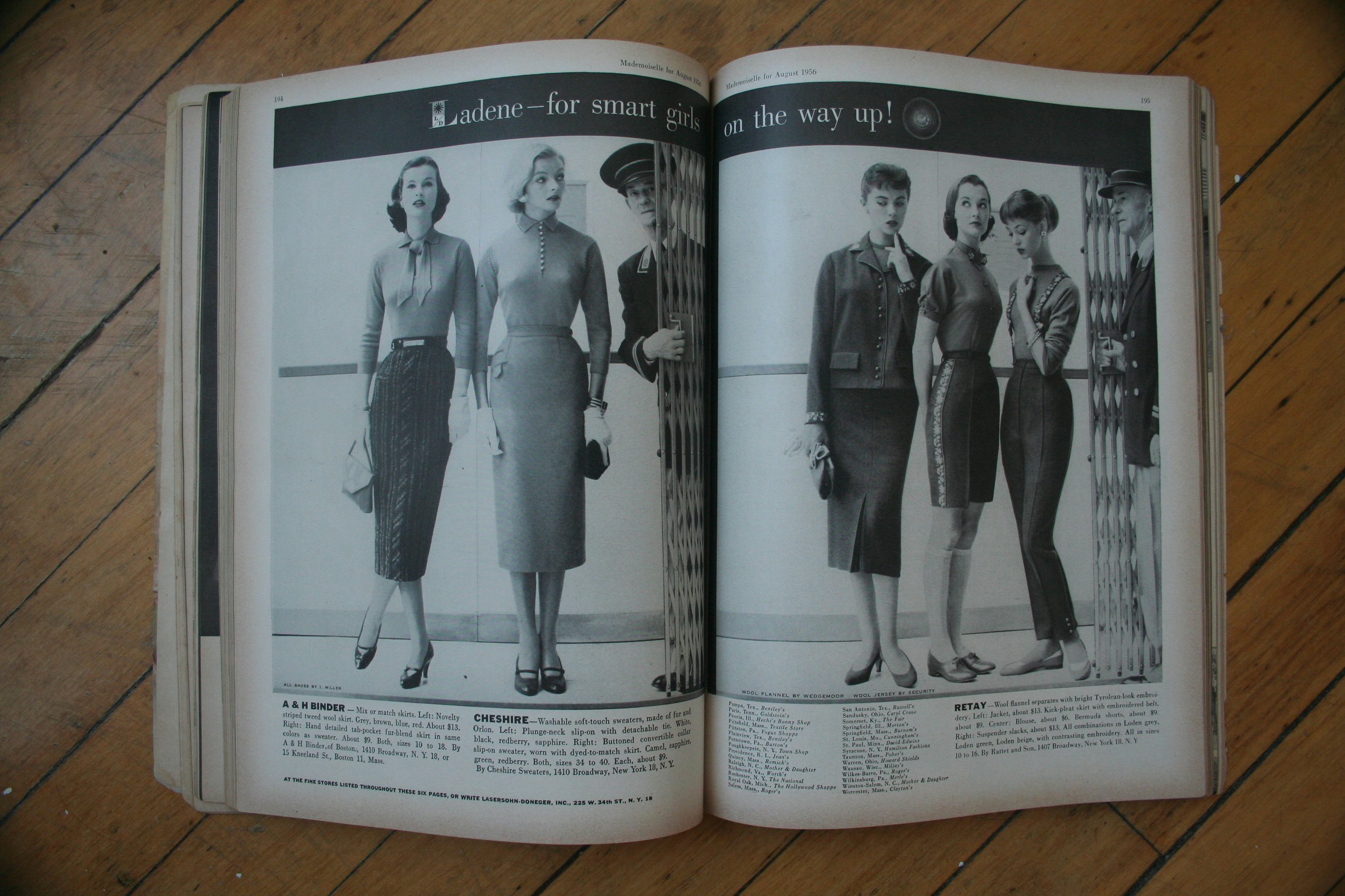 15 Life Lessons from my 1956 'Mademoiselle' Wear Monocles, Avoid