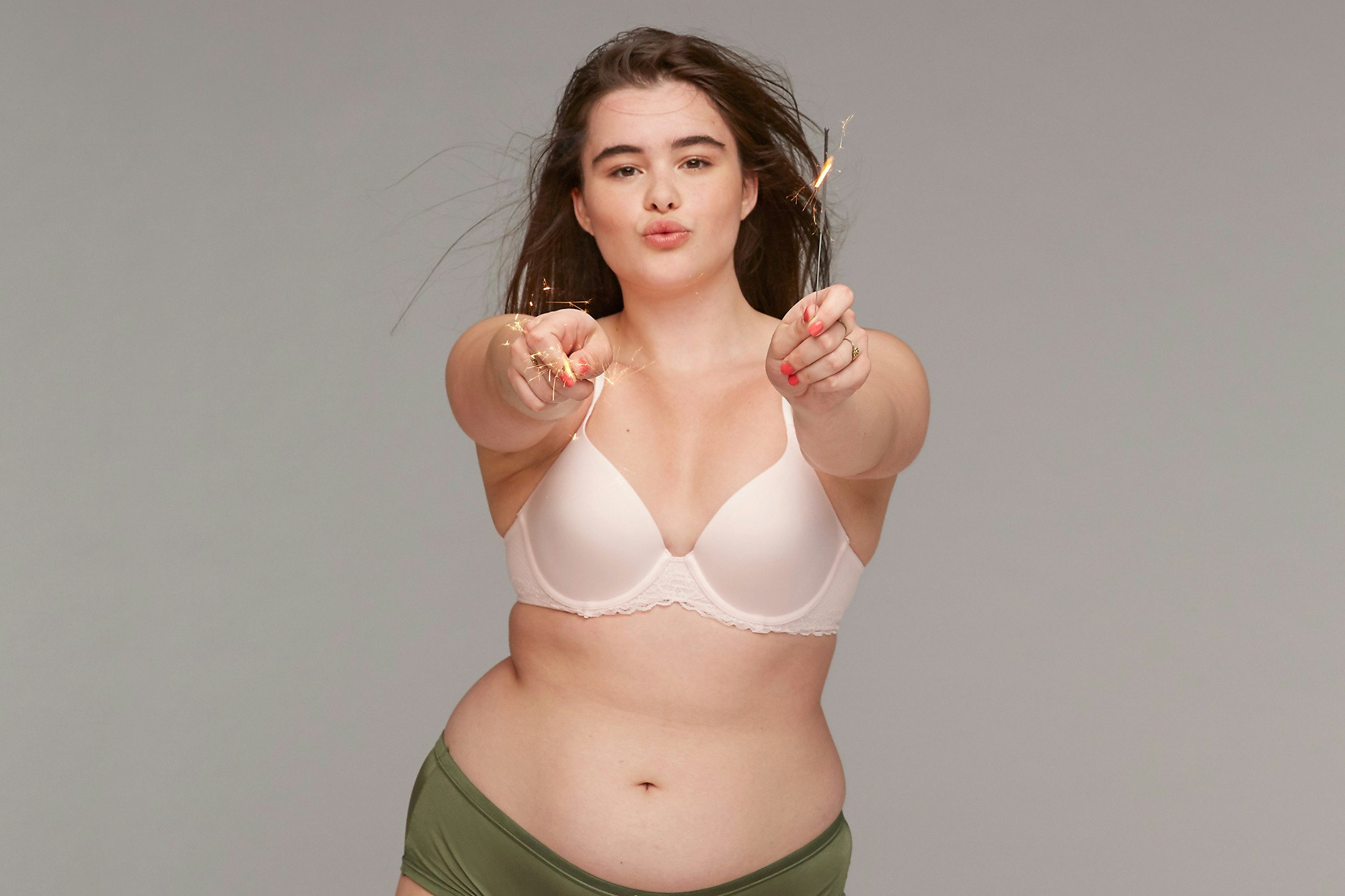 Many women have asymmetric breasts, which is totally normal! Make sure  you're wearing the right bra size for optimal comfort and suppor