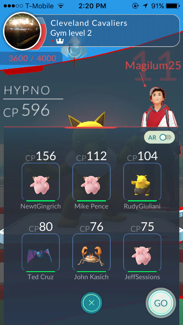 I Played Pokemon Go At The Republican National Convention, And I ...