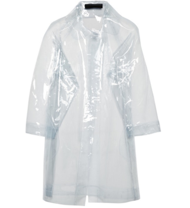 Spring's Coolest Raincoat Trend Takes A Hint From The '90s