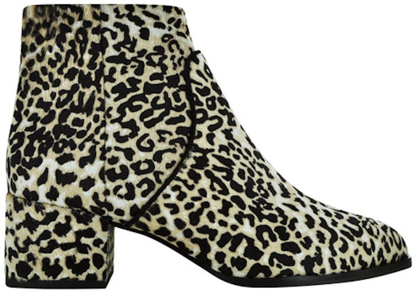 white kitten block heels