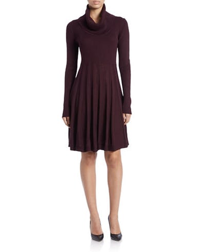 calvin klein turtleneck dress