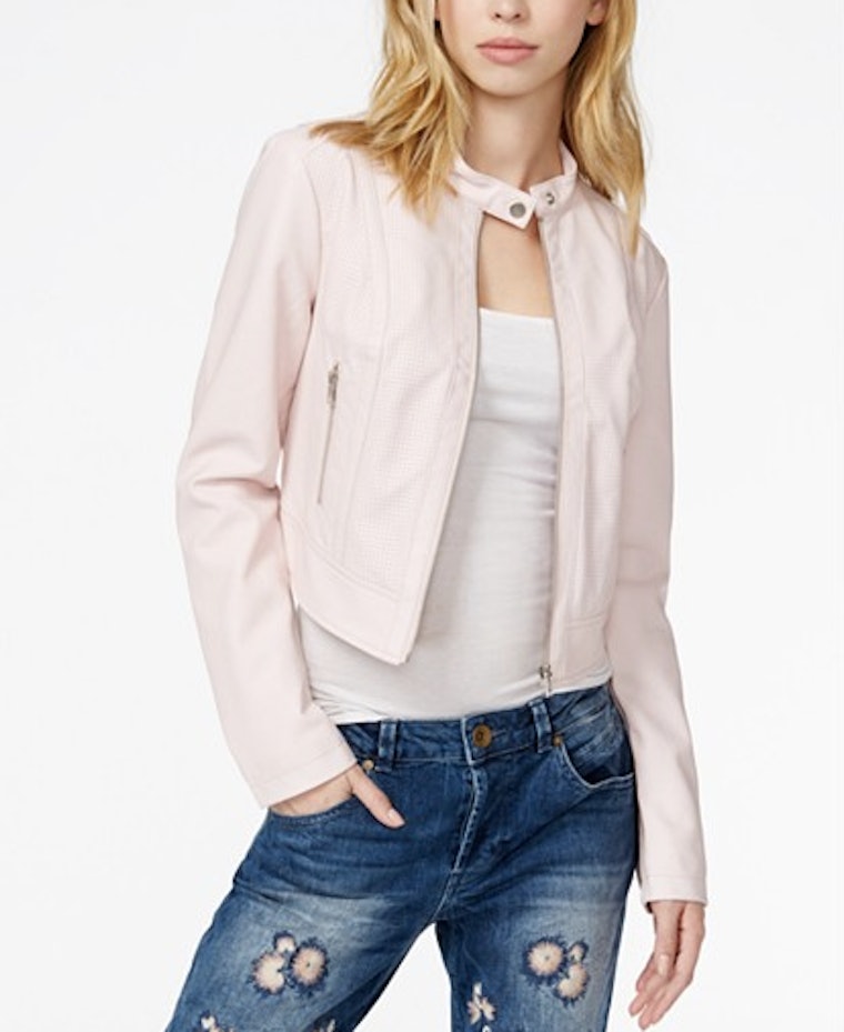 11 Faux Leather Moto Jackets To Rock This Spring That Only Look ...