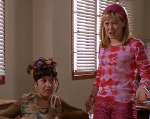 How To Dress Like Lizzie McGuire & Miranda With Your BFF This Halloween