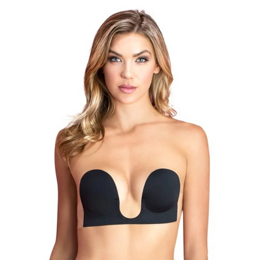 bras for deep v neck dress 7 Bras for Low Cut Dresses