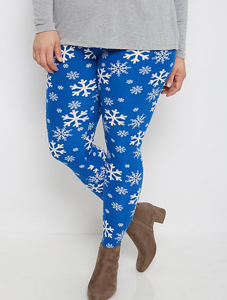 11 Plus Size Christmas Leggings & Tights For Gams That Need Some Holiday Cheer