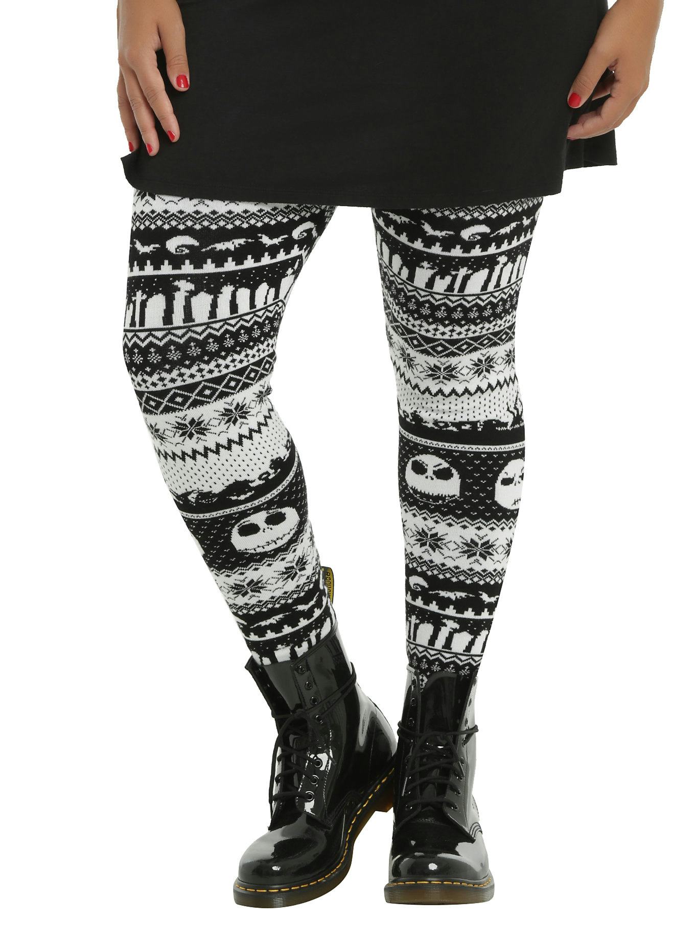 Plus size nightmare hot sale before christmas leggings