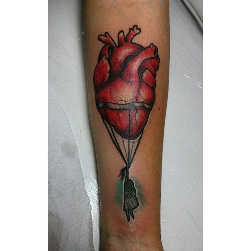 Heart on the Sleeve Tattoo: Bold & Beautiful