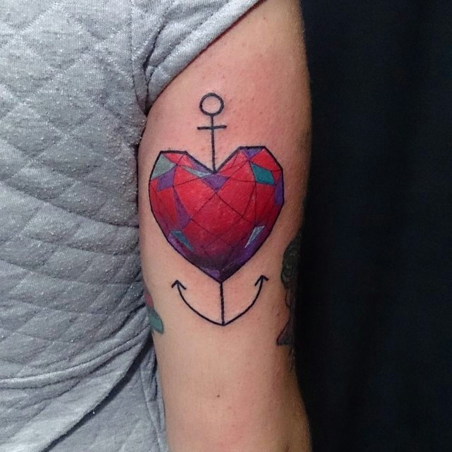 9 Pretty Heart Tattoos That'll Allow You To Wear Your Heart On Your