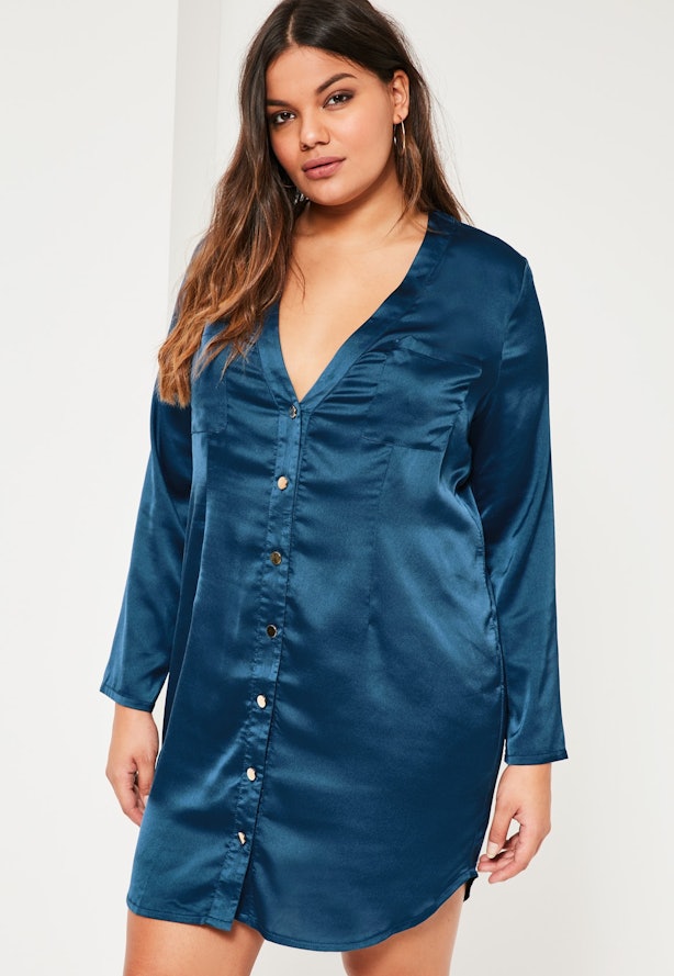 27 Plus Size Dresses For Babes Who Love Satin & SIlk