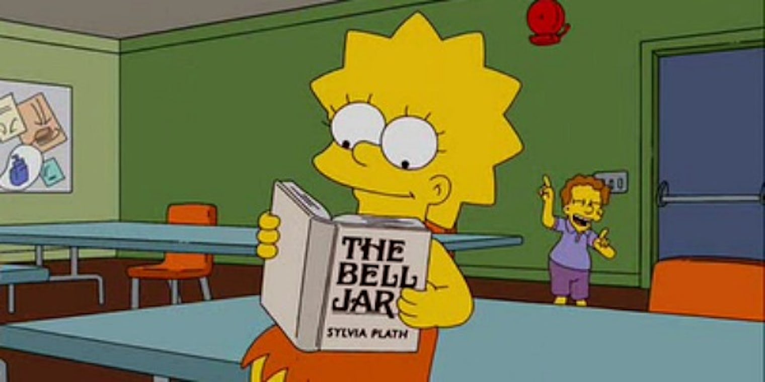 11 Books Youd Find On Lisa Simpsons Shelf Because Your Favorite 