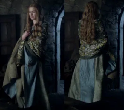 cersei blue dress Royal Blue Sequins Long Prom Dress with Cross Back