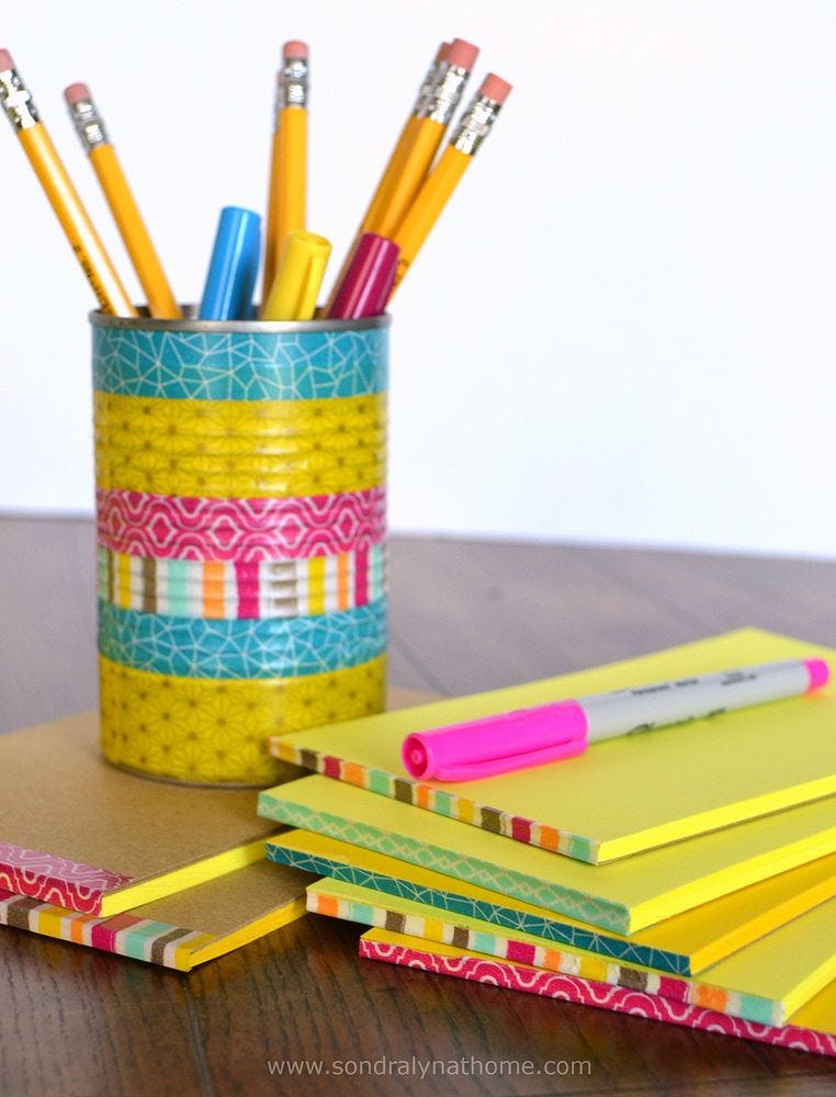 6 DIY School Supplies Projects To Get The Semester Off To A Stylish Start