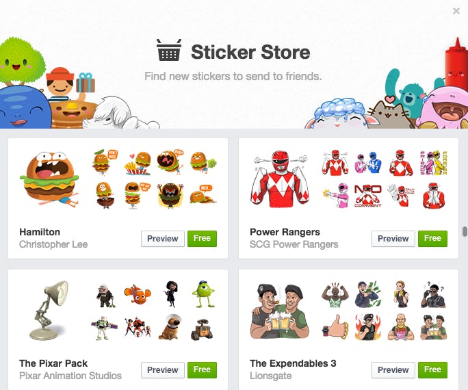 The Facebook Sticker Store Is A New Feature That Will Make Uploading