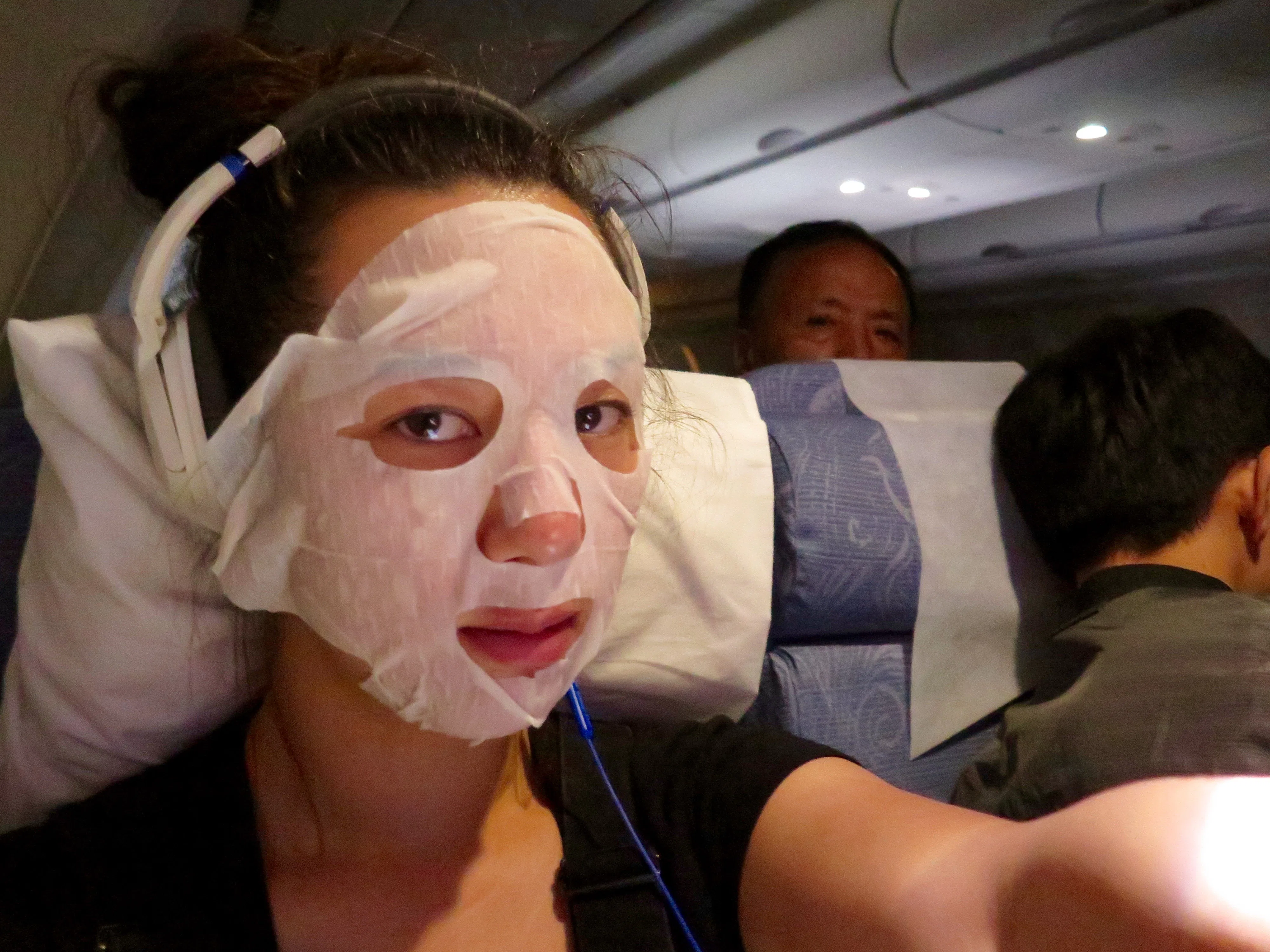 I Tested 7 Skincare Tips For Long Haul Flights & Here's What Happened