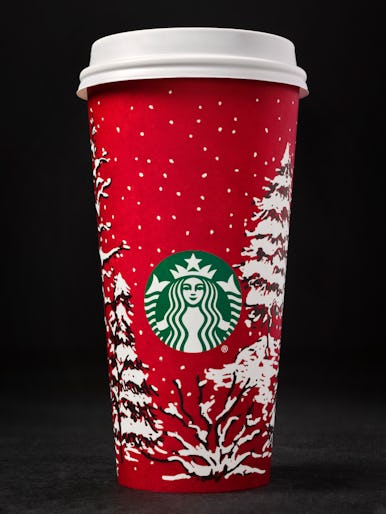 The Starbucks Red Holiday Cup Is Back, And Surprise, It's Actually 13 