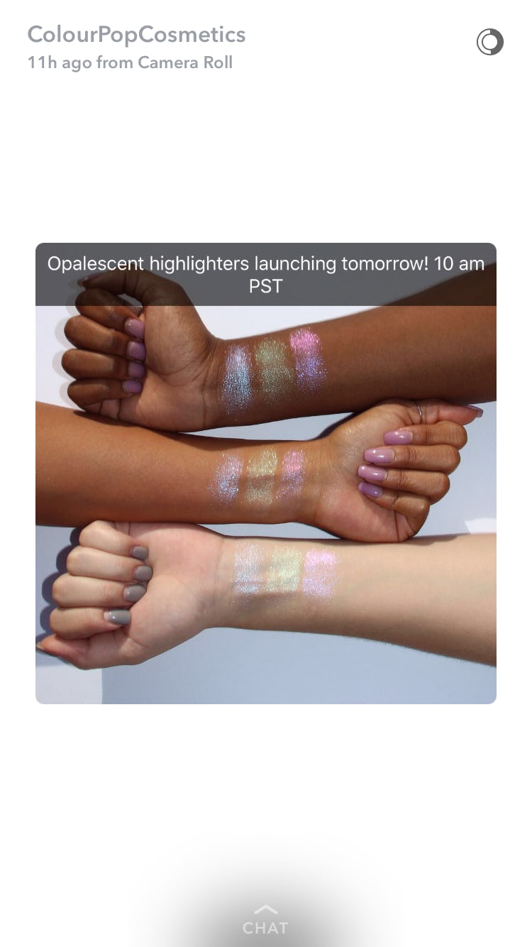 What Time Do ColourPop’s Opalescent Highlighters Come Out? Be Ready To