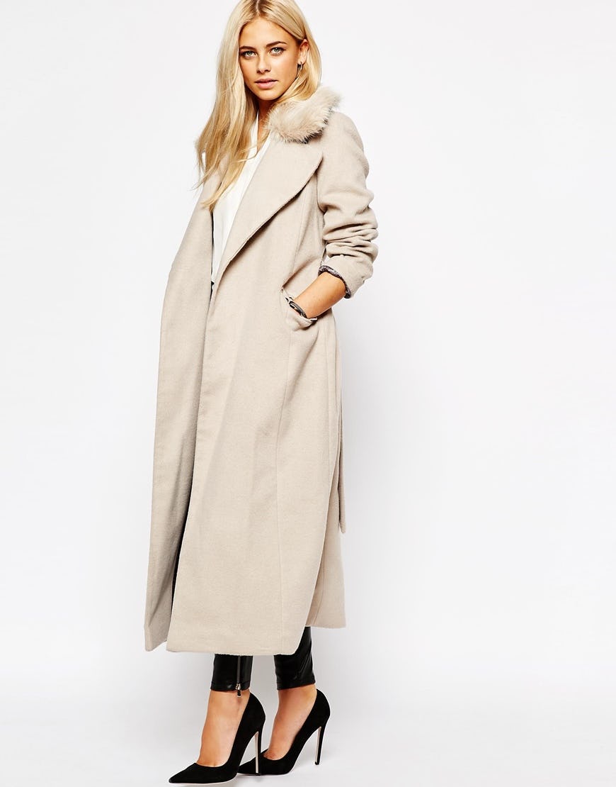 oasis cream coat