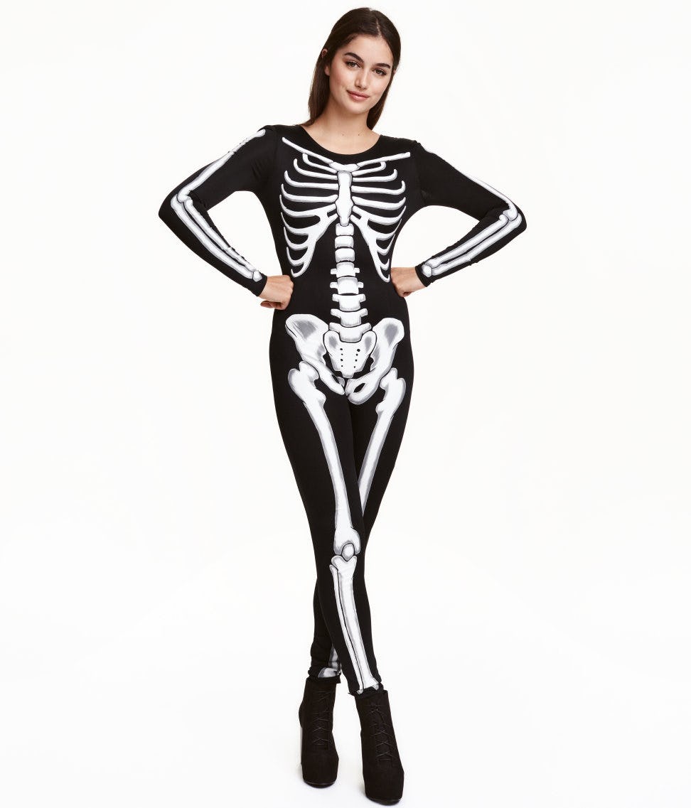 womens skeleton jumpsuit