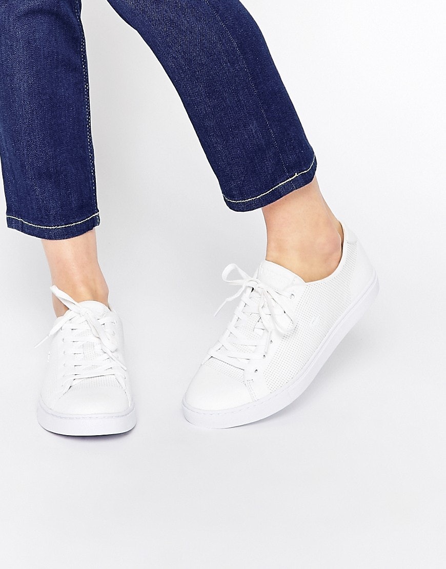 leather white shoes womens