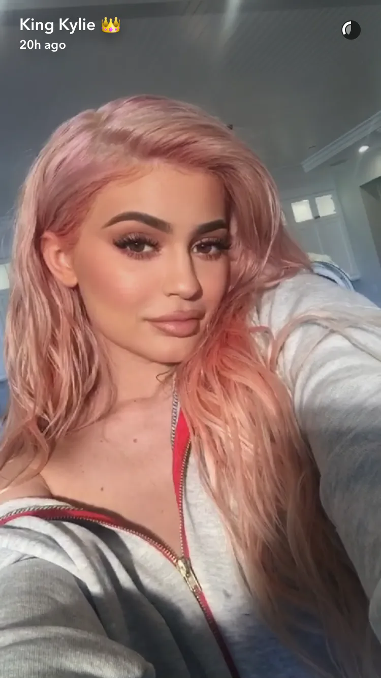 Photos Of Kylie Jenner's Rose Gold Hair Will Make You Fall In Love With 8E9