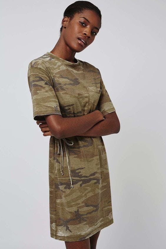 Camo on sale utility dress