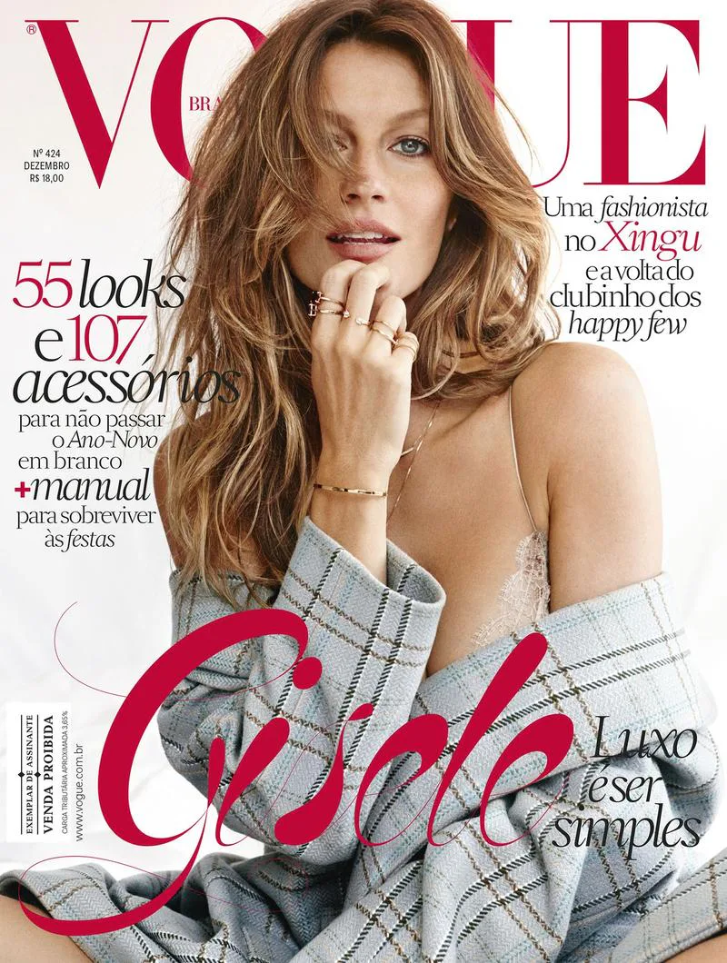 Gisele Bundchen Covers 'Vogue' Brazil For What Seems Like The