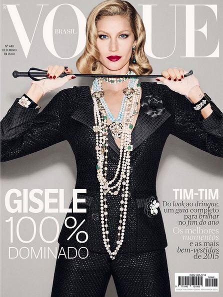 Gisele Bundchen Covers 'Vogue' Brazil For What Seems Like The Millionth ...