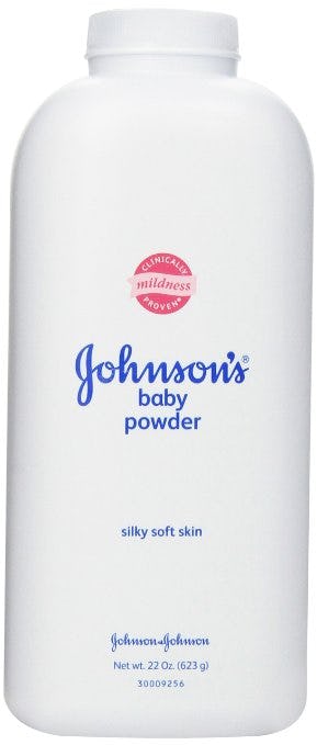 I Put Baby Powder On My Face & Submerged It Into Water & It Helped My