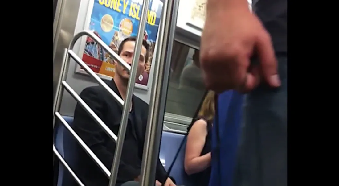 Keanu Reeves Ride Subways 9 Thoughts You Have About Keanu Reeves While Watching Keanu Reeves ...