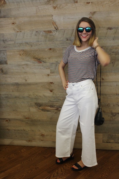 How To Style Wide Legged Pants If You're Short Without Overwhelming ...