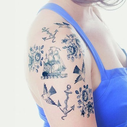 14 Temporary Tattoos That Look Real & Will Be Your Best Accessory