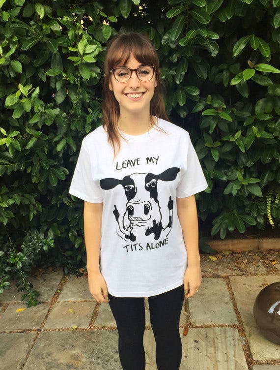 cool vegan t shirts