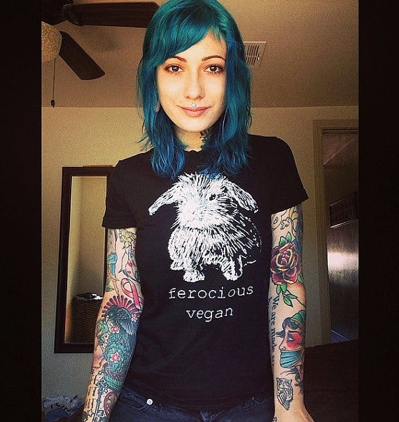 offensive vegan t shirts