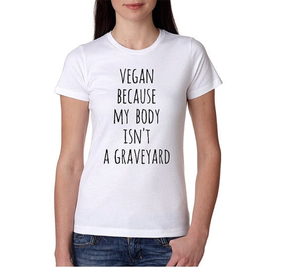 offensive vegan t shirts