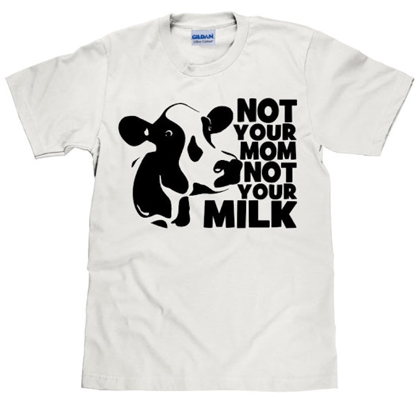 I Identify As Vegan Funny Love Meat In My Mouth Vegetarian T-Shirt - Foto 8