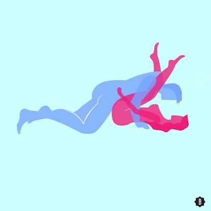 A sex G-spot position is the "legs up" move.