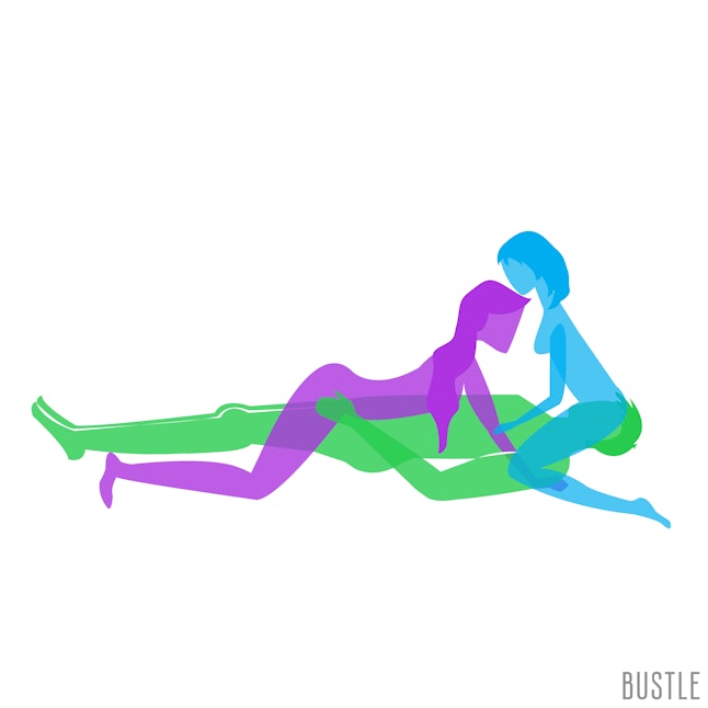 646px x 646px - 7 Best FFM Threesome Sex Positions, Because 3 Is A Hot Crowd