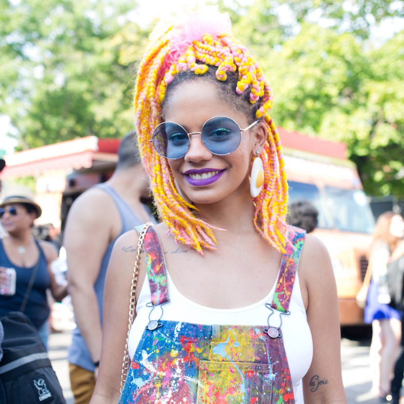 20 Beautiful Afropunk Street Style Superstars Describe Themselves In