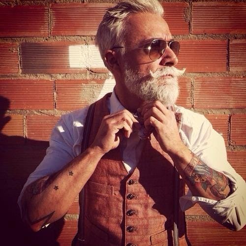 What Do Tattoos Look Like When You Get Older? Ridiculously Badass, As Demonstrated By These