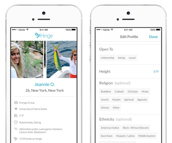 Hinge Launches A New Feature For Users To List Their Dating Intentions