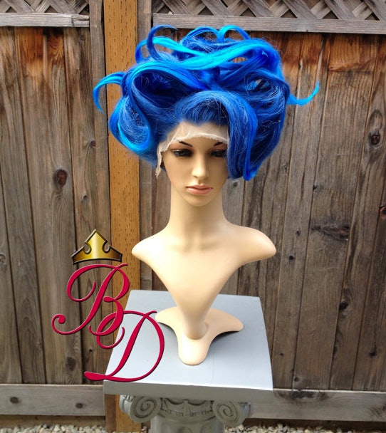 11 Of The Coolest Blue Halloween Wigs To Give You Some Costume