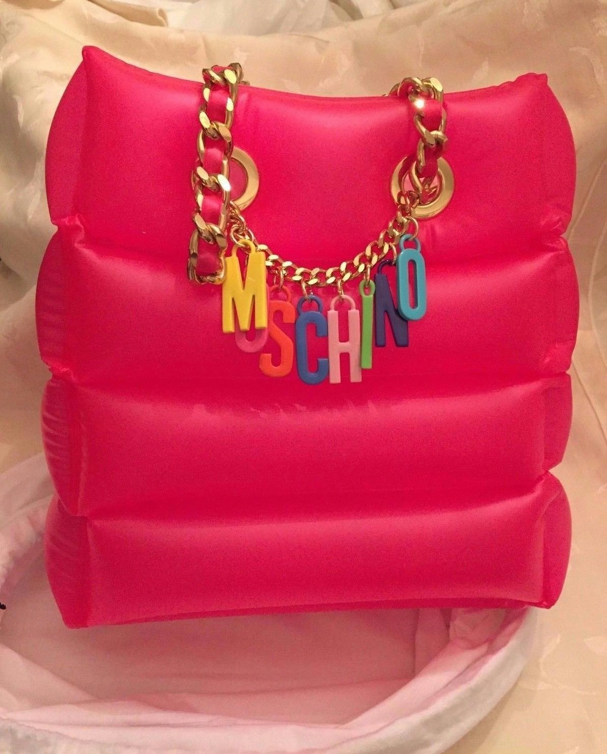 Moschino best sale inflatable purse